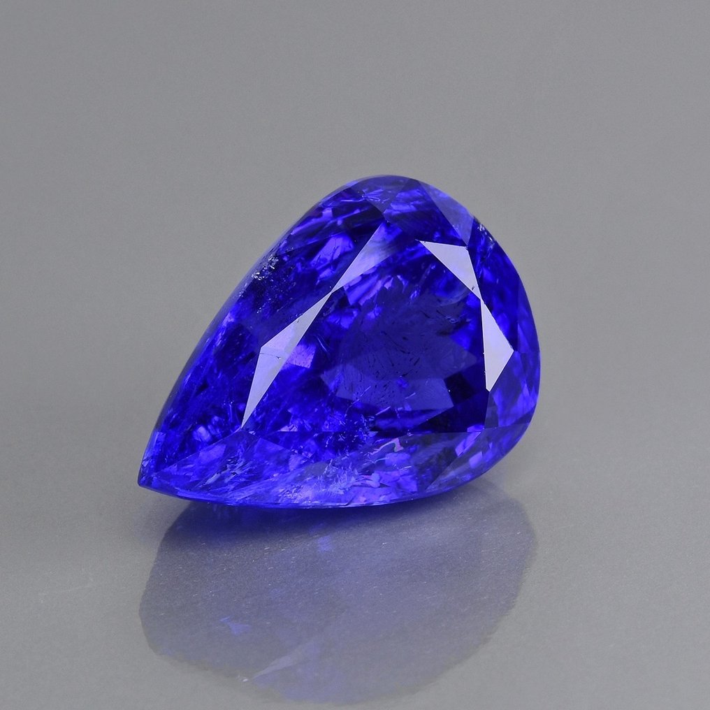 1 pcs [藍紫色] 坦桑石 - 7.34 ct #2.1