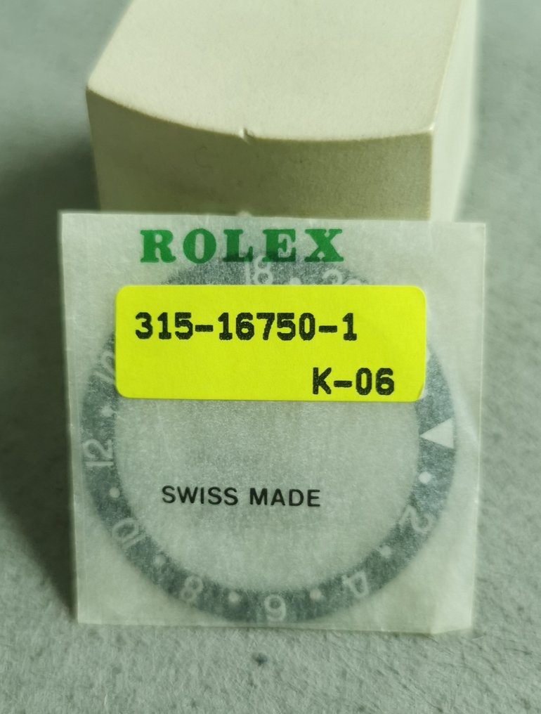 Rolex - 315-16750-1 K-06 - Gmt Master Black Bezel 1675 16750 New #1.2