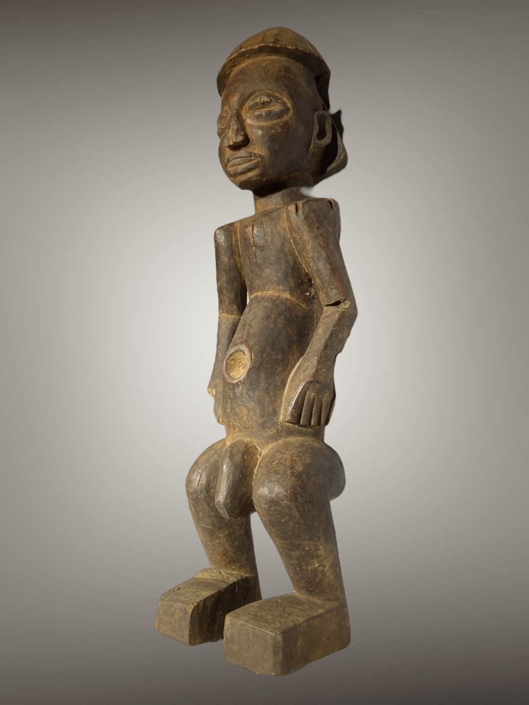 Statuette - 60 cm - M'Baka - République démocratique du Congo  (Sans Prix de Réserve) #1.1