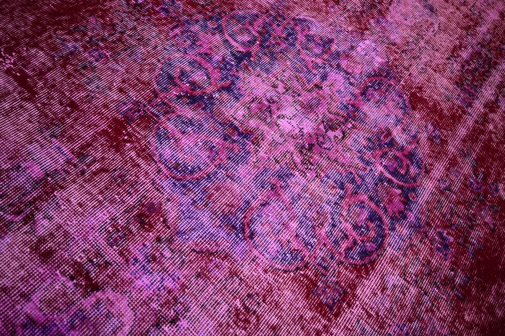 Vaaleanpunainen vintage √ Sertifikaatti √ Siisti kuin uusi - Matto - 300 cm - 186 cm #3.1