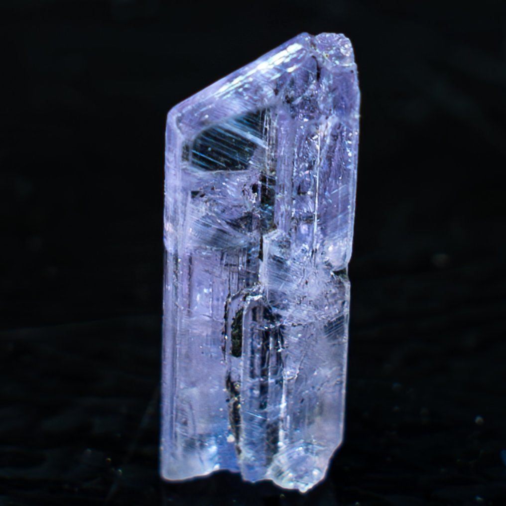 Naturliga transparenta rosa-tanzanitkristaller obehandlade 6,85 ct- 1.37 g #1.1