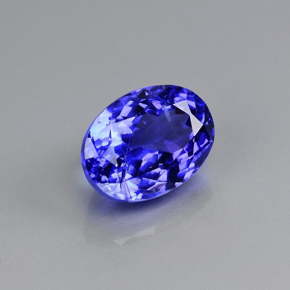 Albastru, Violet Tanzanite  - 4.11 ct - IGI (Institutul gemologic internațional) #2.1