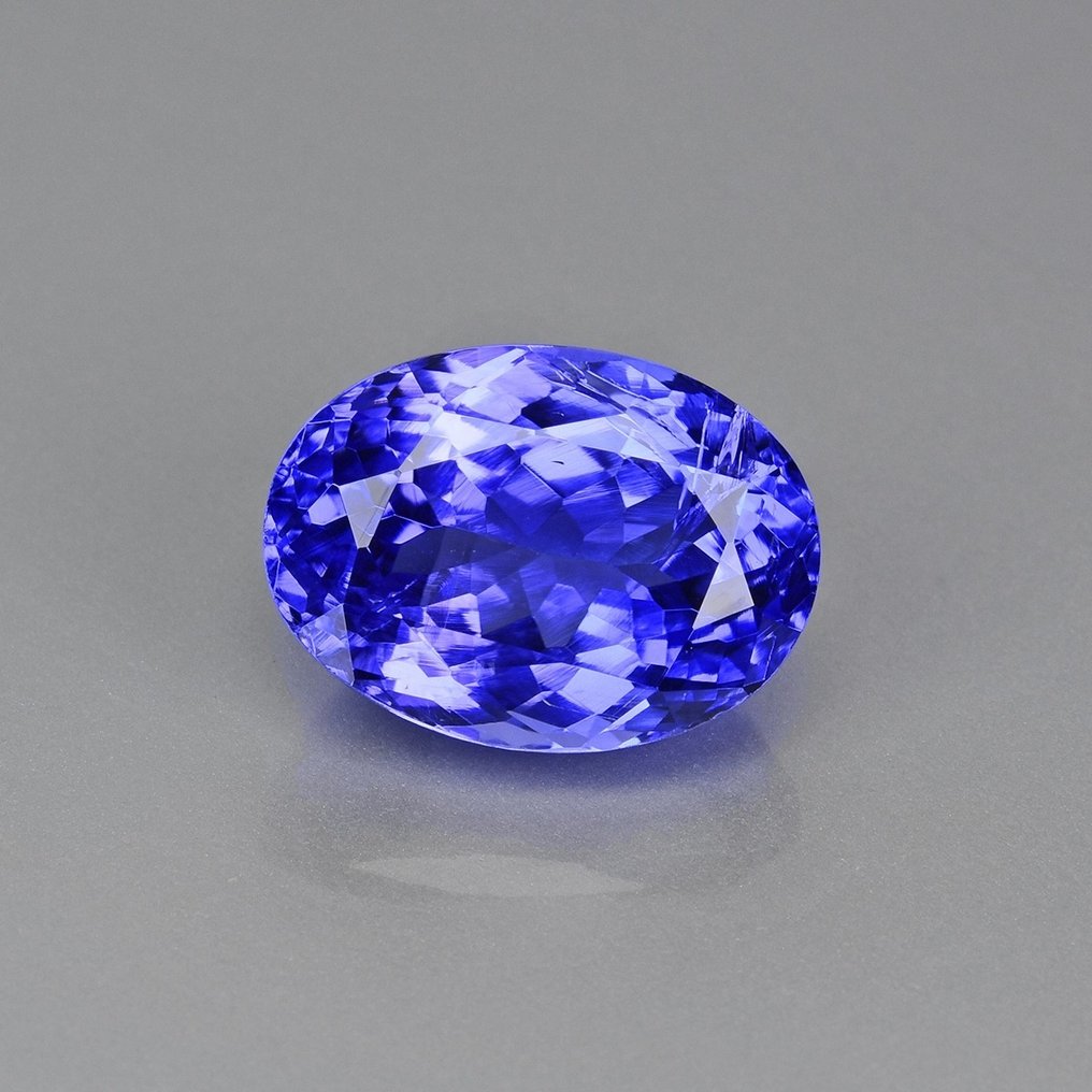 Albastru, Violet Tanzanite  - 4.11 ct - IGI (Institutul gemologic internațional) #1.2
