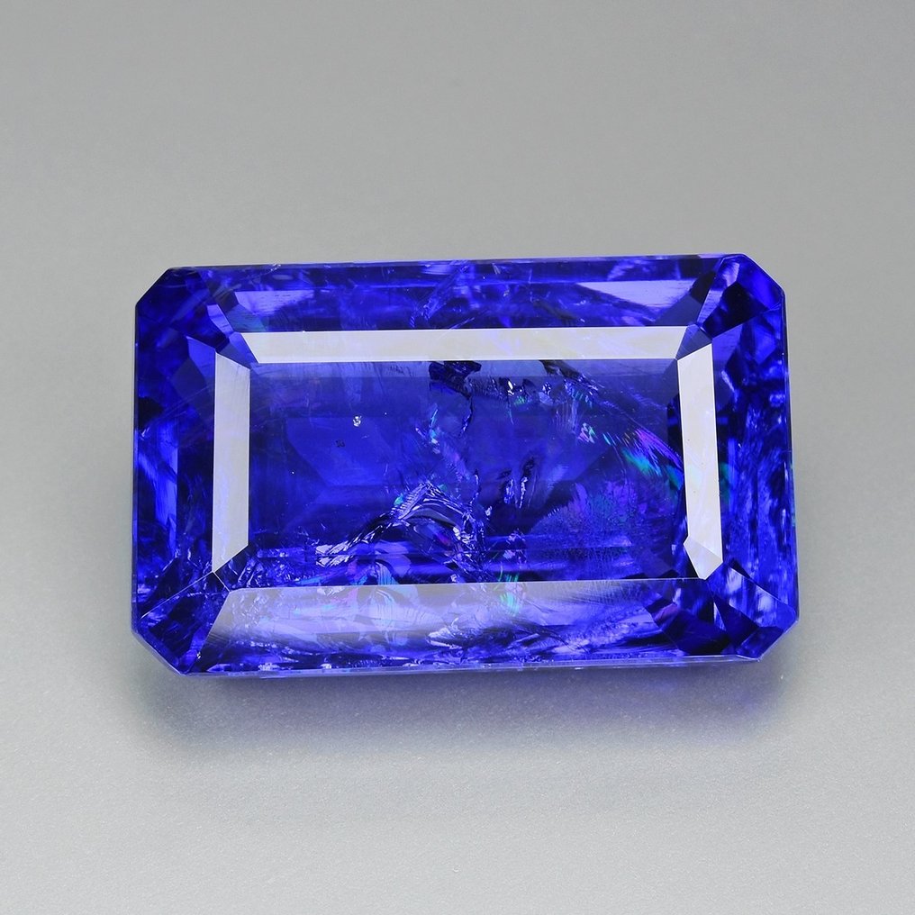 紫羅蘭色, 藍色 坦桑石  - 33.00 ct - 國際寶石學院（International Gemological Institute (IGI)） #1.2