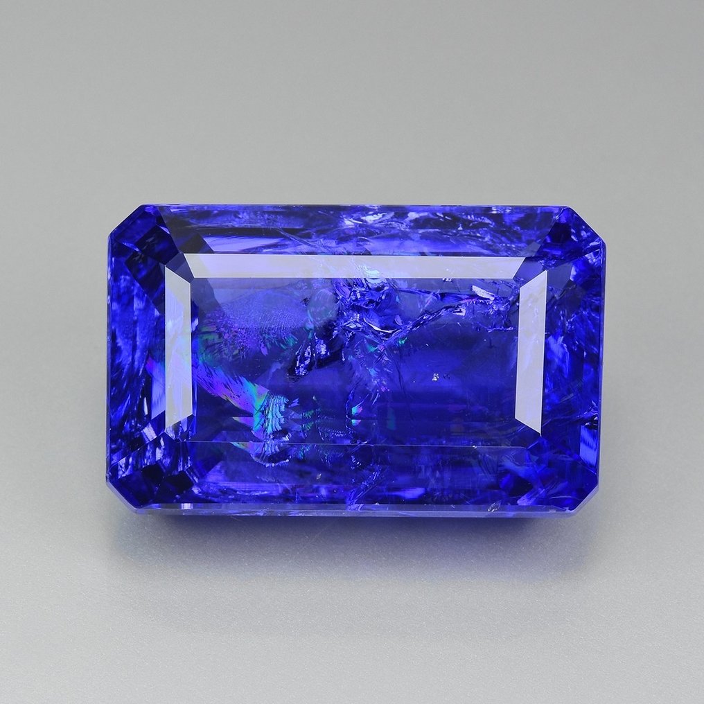 紫羅蘭色, 藍色 坦桑石  - 33.00 ct - 國際寶石學院（International Gemological Institute (IGI)） #1.1