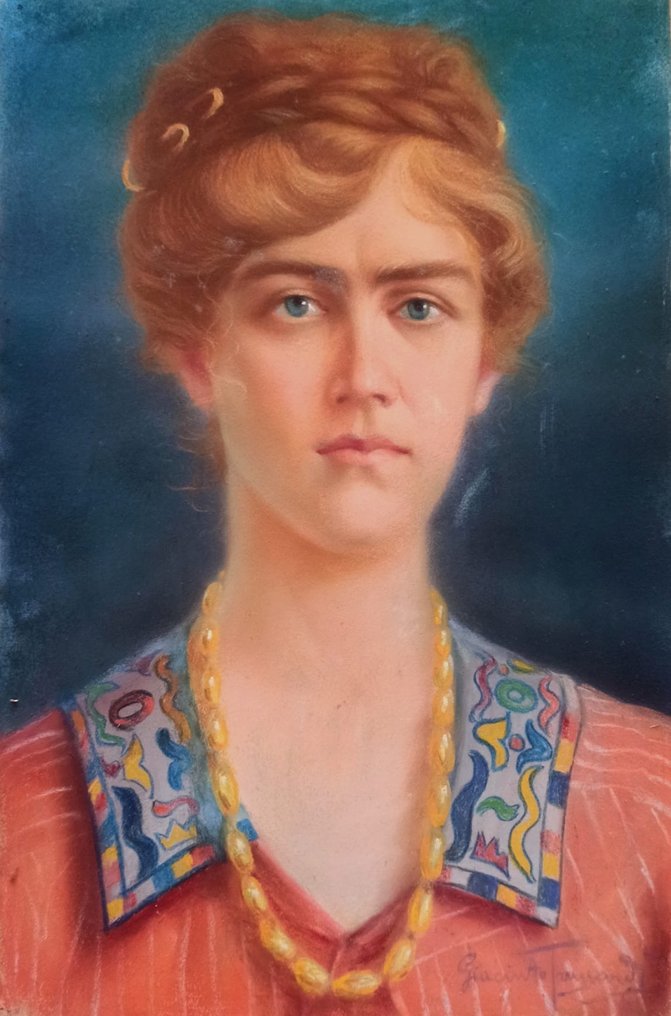 Giacinto Trussardi (1881-1947) - Ritratto di donna #1.1
