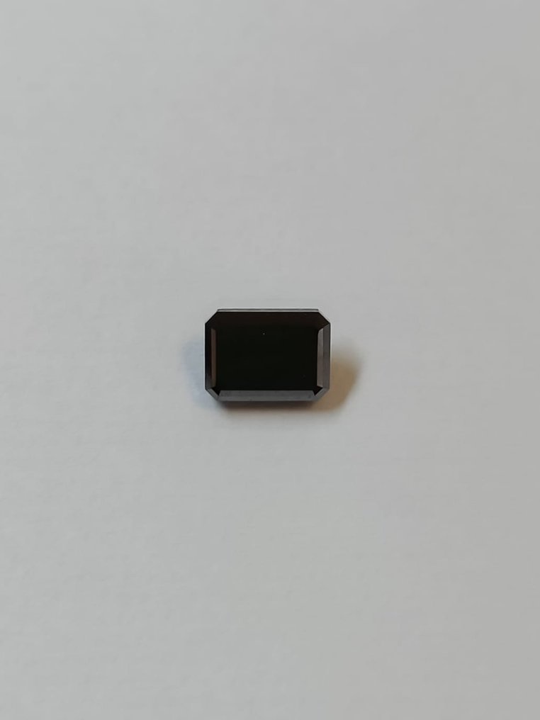 1 pcs Diamante  (Color natural)  - 1.36 ct Negro - No especificado en el informe de laboratorio - Instituto Gemólogico Español (IGE) #2.1
