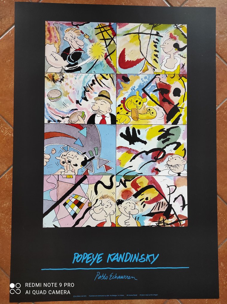 Echaurren - lem - Popeye Kandinsky - Pablo Echaurren - Década de 1990 #1.1