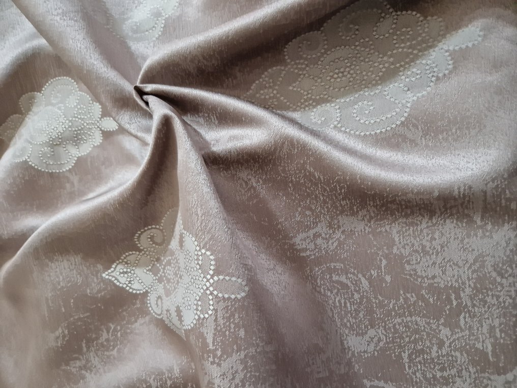 San leucio - San leucio - hermosa tela damasco 590x150cm - Textil (2)  - 590 cm - 150 cm #1.1