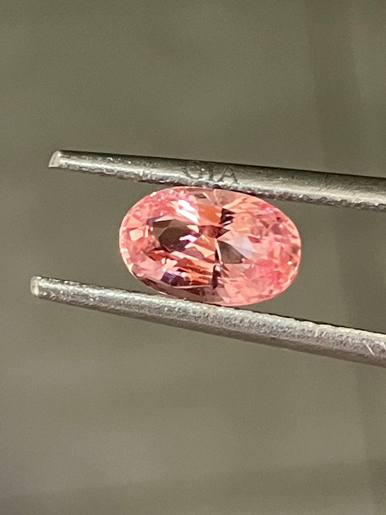 1 pcs  橙色, 粉色  - 1.09 ct - 美国宝石研究院（GIA） #3.2