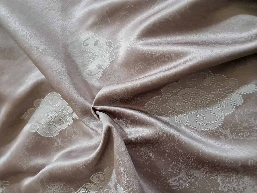 San leucio - San leucio - hermosa tela damasco 590x150cm - Textil (2)  - 590 cm - 150 cm #2.2