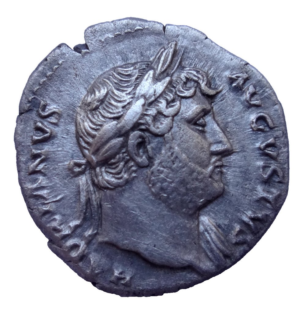 Romarriket. Hadrian (117-138). Denarius #1.1