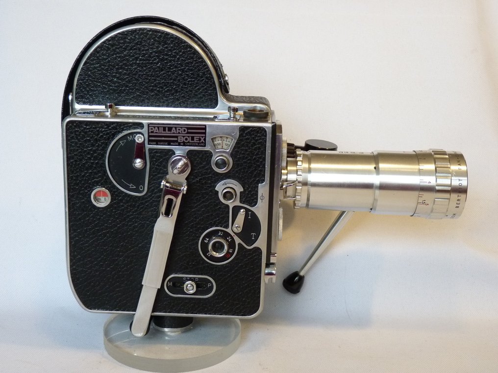 Bolex -Paillard H8 De Luxe / Reflex + Berthiot Pan-Cinor F2.8 10-30mm Filmcamera #2.1
