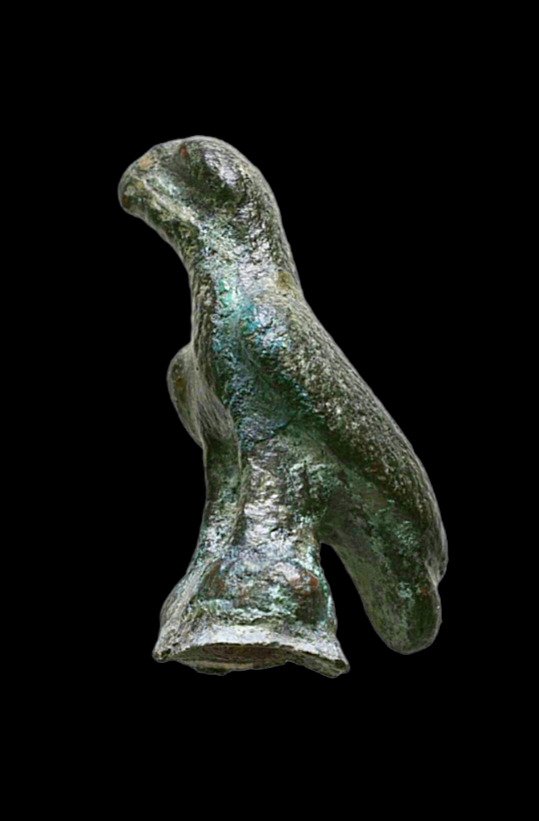 Antigua Roma, Imperio Bronze Eagle. 1st - 4rd Century A.D Amuleto #1.1