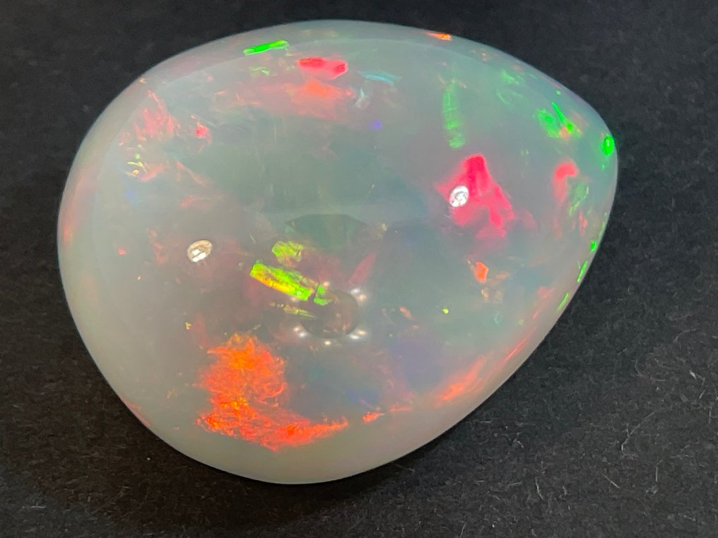 蛋白石  - 17.64 ct - Antwerp Laboratory for Gemstone Testing (ALGT) #4.3