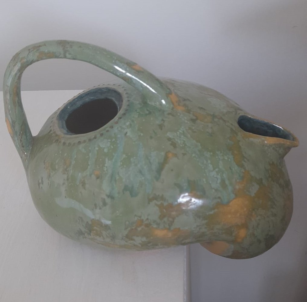 María Eugenia Piacentini - Vase -  Modern style vase - concept art  - Ceramic - Exclusive glaze #2.2