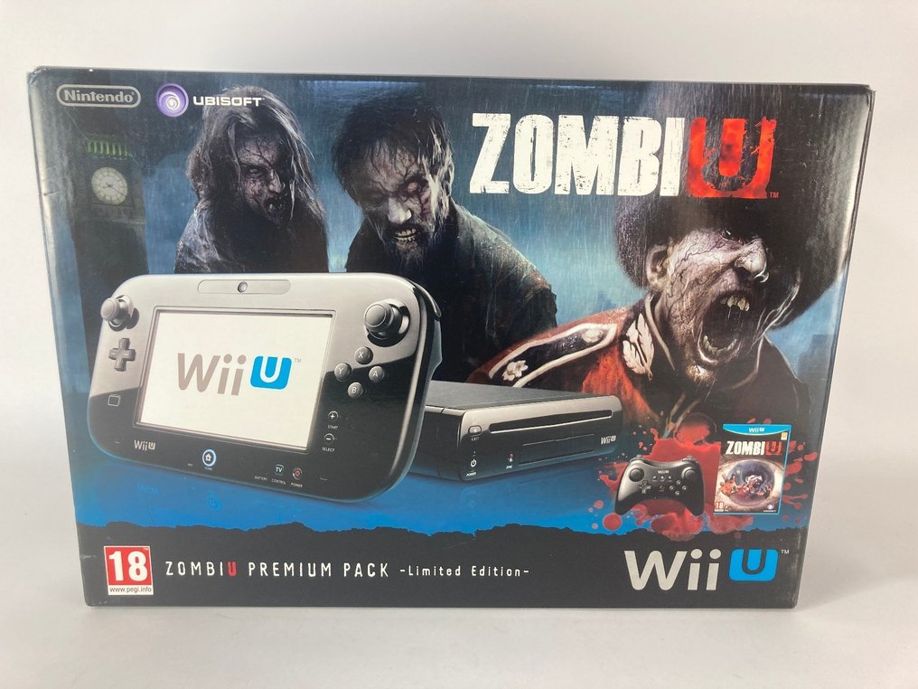 Nintendo - ZombiU Premium Pack Wii U Console Limited Edition 32GB - Consolă jocuri video (1) - În cutia originală #1.1