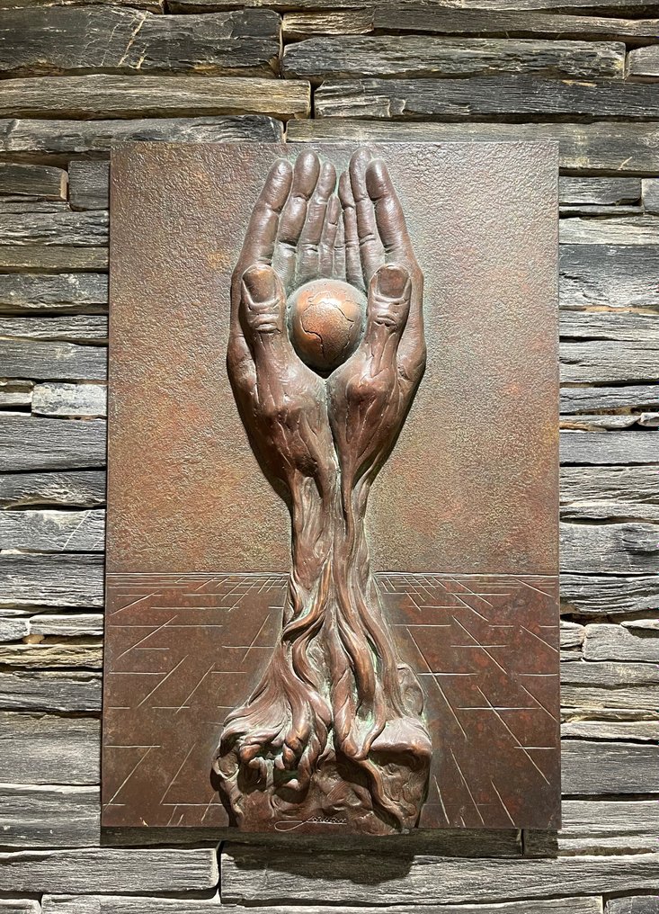 Lorenzo Quinn (1966) - 雕刻, El Árbol de la Vida - 37 cm - 樹脂 #1.2