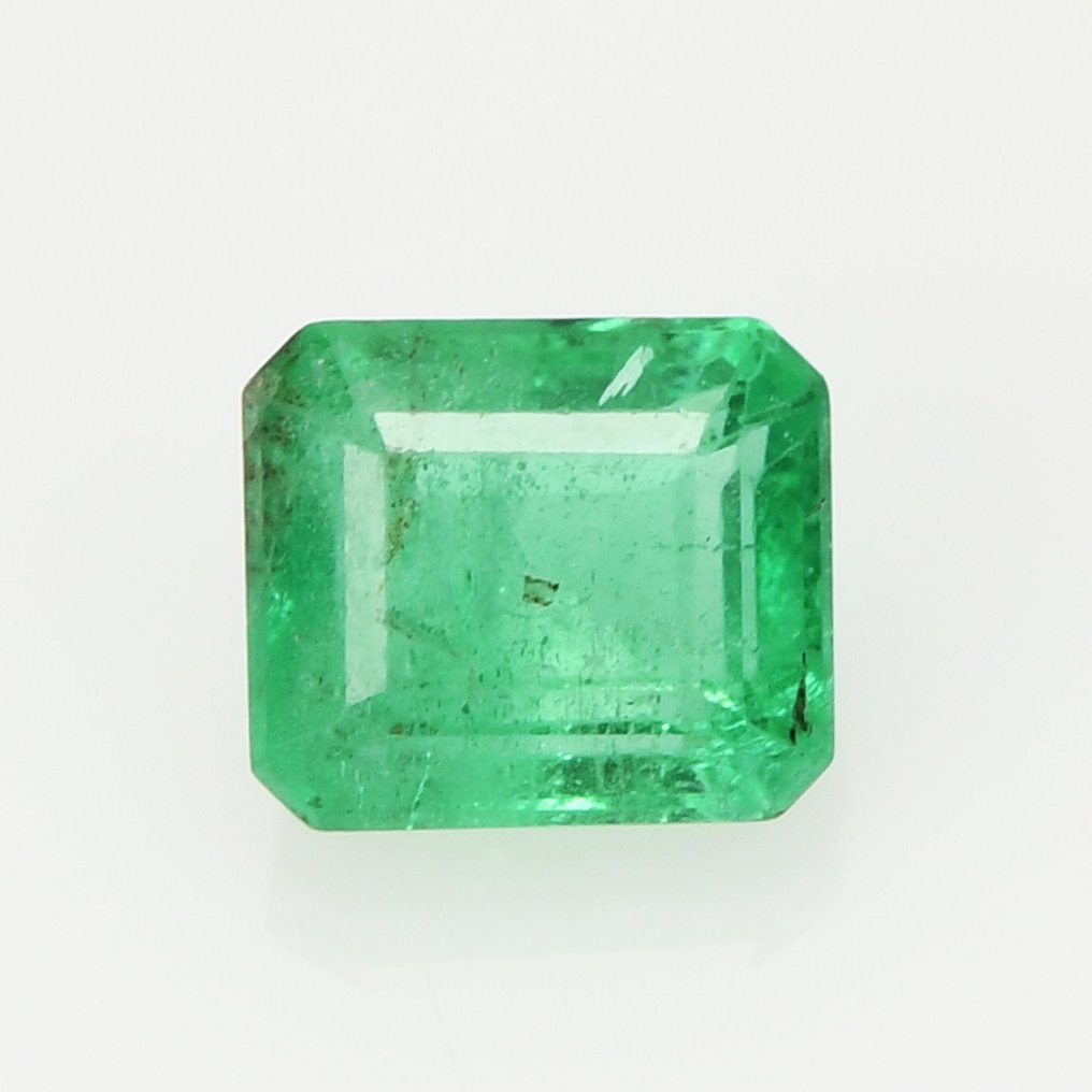 1 pcs [Intensiivinen vihreä] Smaragdi - 0.88 ct #1.1