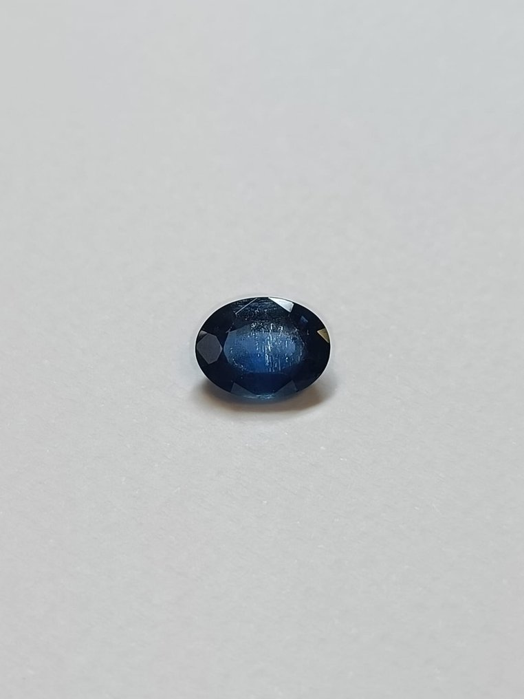 1 pcs Blauw Saffier - 1.60 ct #1.1