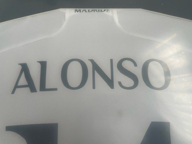 Real Madrid - Liga espanhola de futebol - Xabi Alonso - Football jersey  #2.1