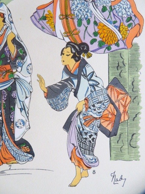 Paul Louis de Giafferri - ‎L’Histoire du costume féminin [320 planches coloriées au pochoir] - 1925 #1.1