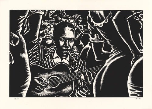 Mezzo - 1 Silkscreen - Love in Vain - Robert Johnson - 2015 #1.0