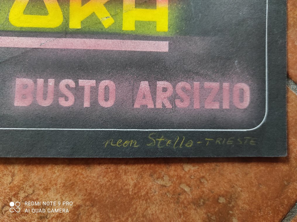 stella neon Trieste - Stella neon Trieste - Bozzetto per Calzature Zamara - Busto Arsizio- #2.1