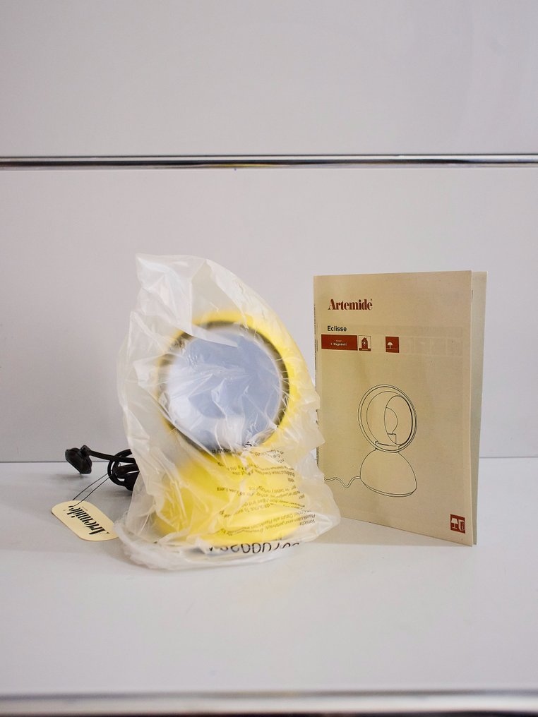 Artemide - Vico Magistretti - Lampe de table - Eclisse - Jaune - Métal #4.3