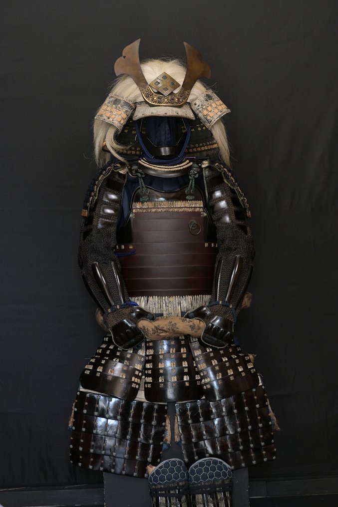 Mengu/Menpō - Armatura completa da samurai giapponese Yoroi - 1700-1750 #1.2