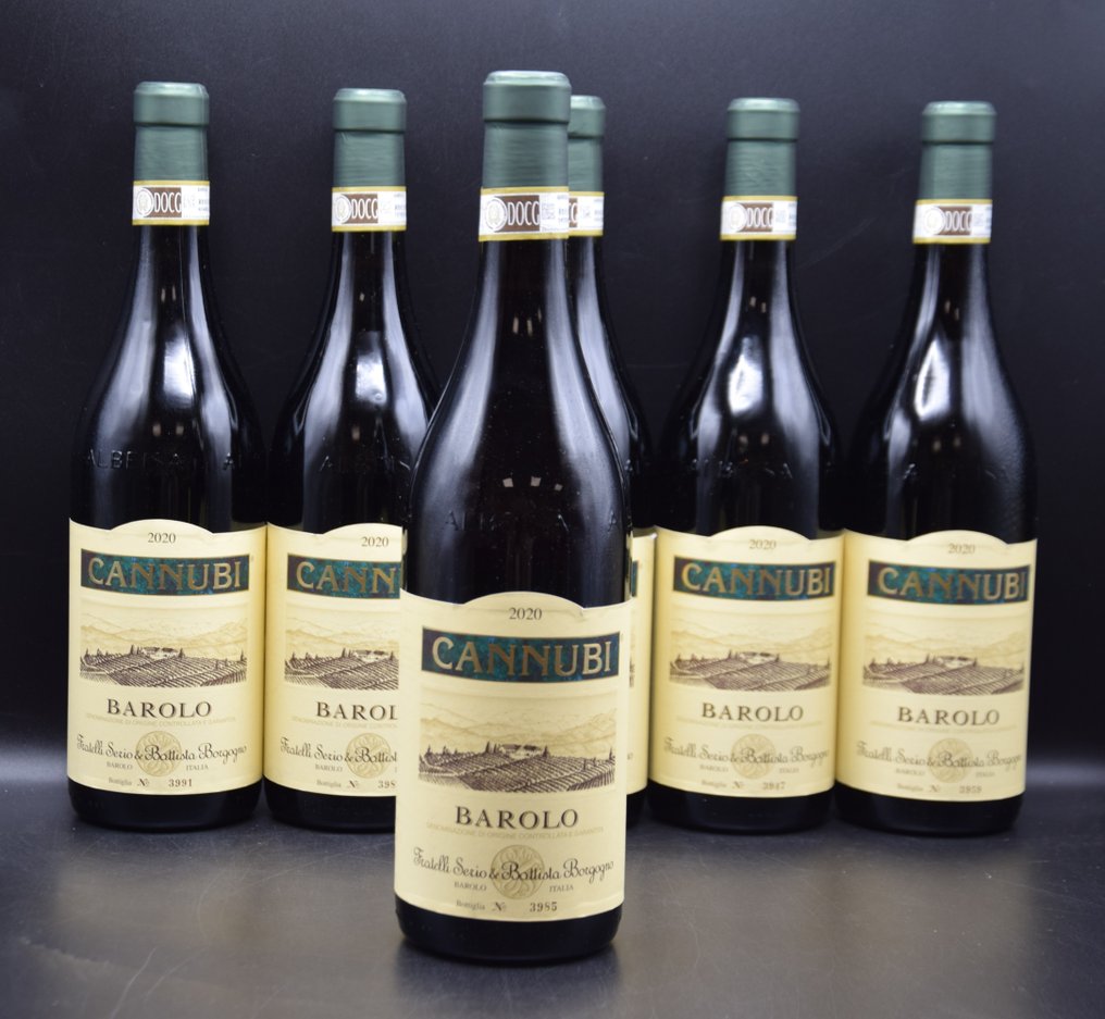 2020 Serio & Battista Borgogno,  Cannubi - 巴羅洛 - 6 瓶 (0.75L) #1.2