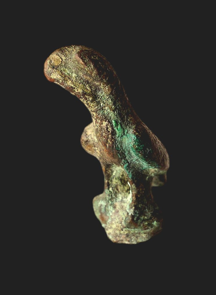 Romain antique, Empire Aigle en bronze. 1er - 4ème siècle après JC Amulette  (Sans Prix de Réserve) #1.2