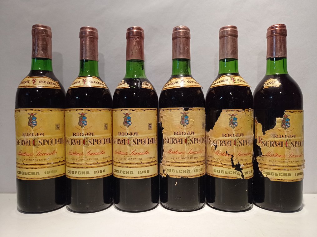 1958 Martínez Lacuesta - Rioja Reserva Especial - 12 Bottles (0.75L) #2.2