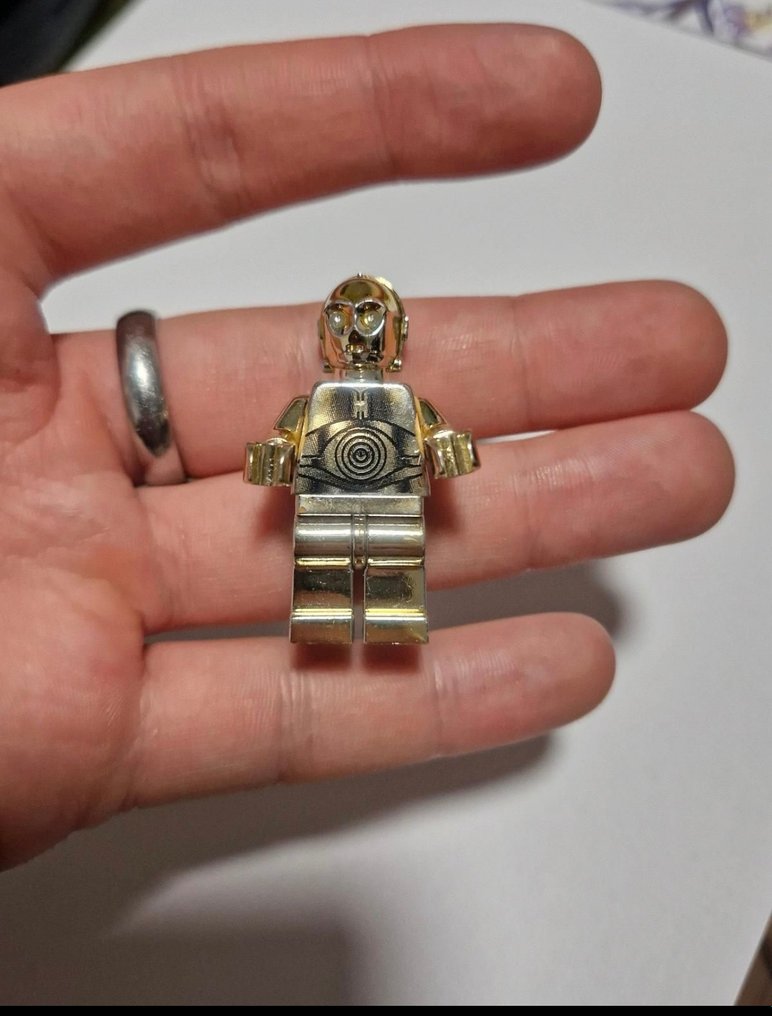 Lego - Gold C-3PO Chrome Lego Star Wars #1.1