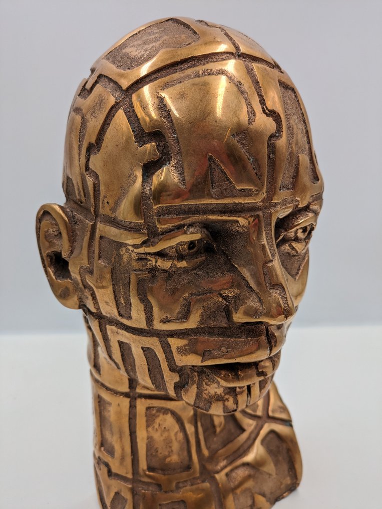 Rabarama (1969) - Sculpture, Testa - 31 cm - Bronze #1.1