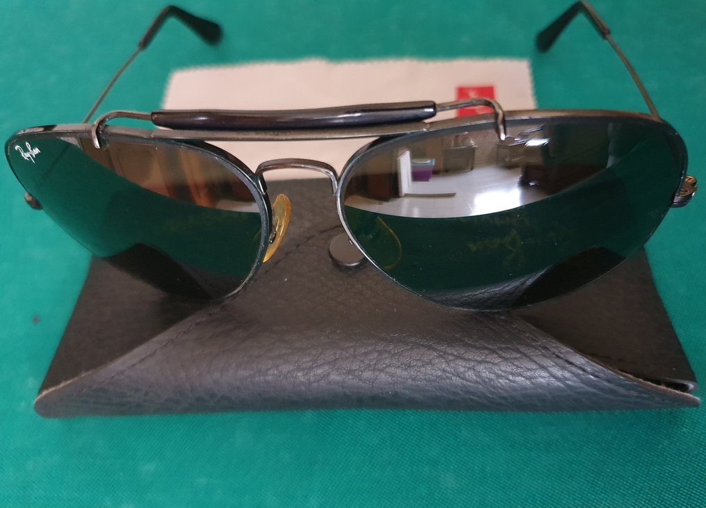 Bausch & Lomb U.S.A - Ray-Ban B&L Driving Series Chromax Black - 62/14 - vintage - Anos 70/80 - Sonnenbrille #2.2