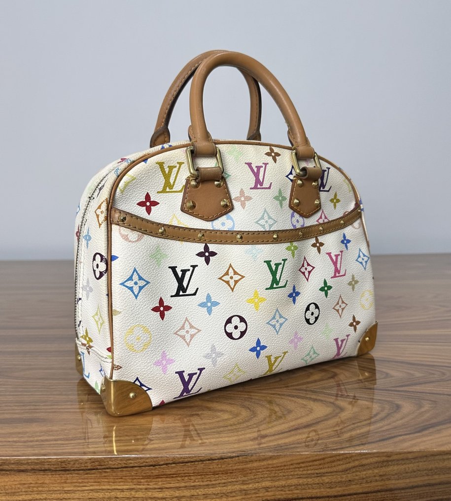 Louis Vuitton - LV x Takashi Murakami - Trouville Monogram White Multicolor - Handtasche #2.1