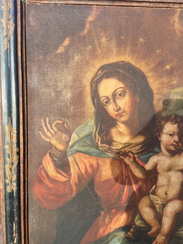 Nicolás Mayuli de Alois Nápoles (XVIII) - Virgen con el Niño #2.1