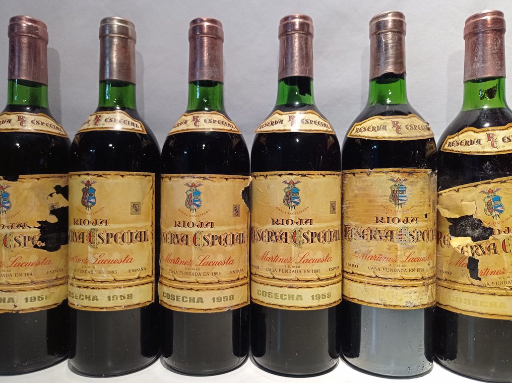 1958 Martínez Lacuesta - Rioja Reserva Especial - 12 Bottles (0.75L) #3.1