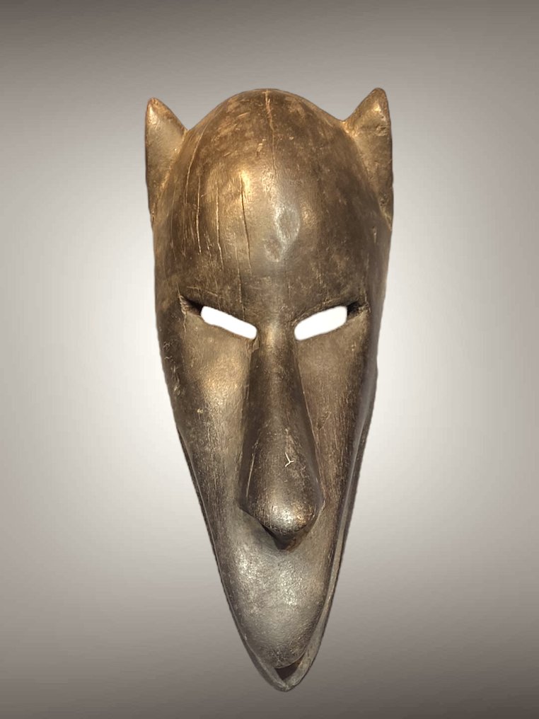 Wunderschöne Hyänenmaske - Bamana - Mali #1.2