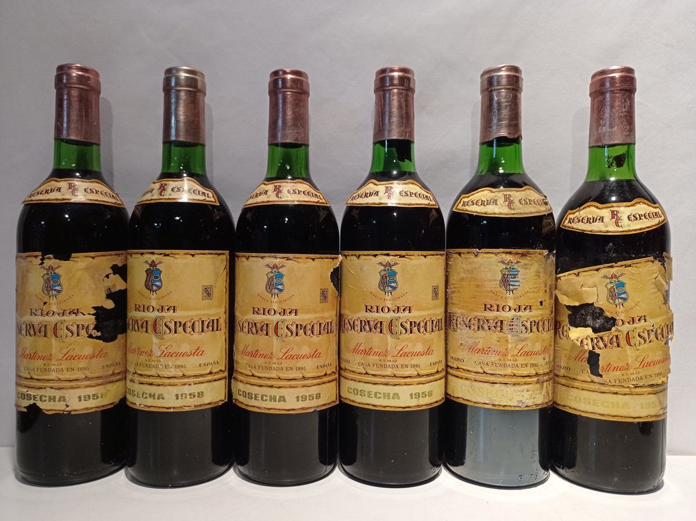 1958 Martínez Lacuesta - Rioja Reserva Especial - 12 Bottles (0.75L) #2.1
