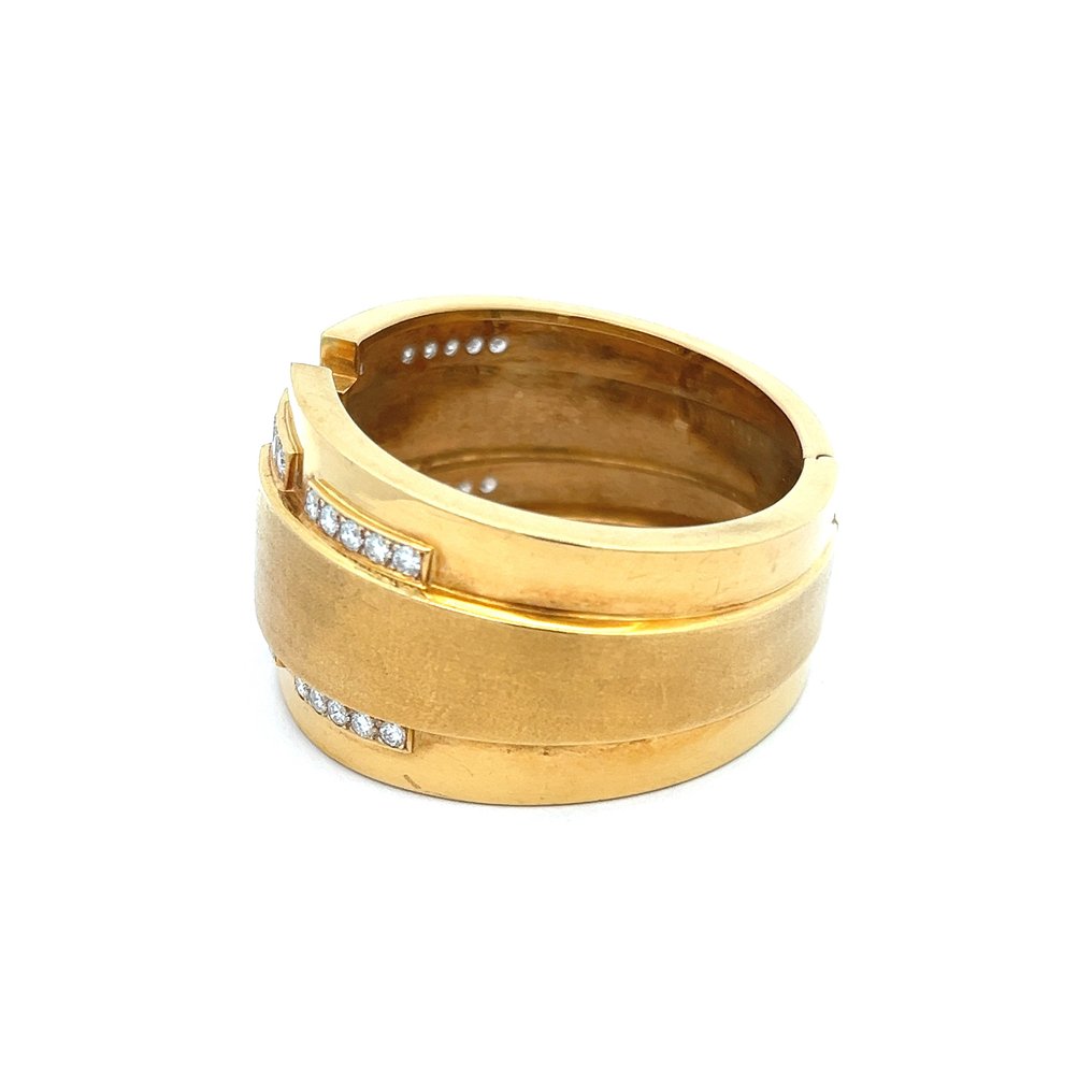 Bracelet - 18 carats Or jaune -  5.00ct. tw. Diamant  (Naturelle) #3.1