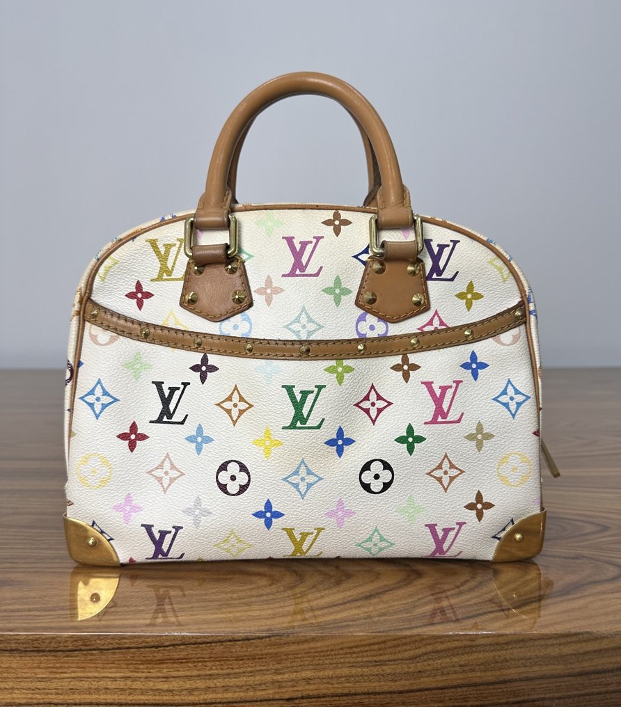 Louis Vuitton - LV x Takashi Murakami - Trouville Monogram White Multicolor - Sac à main #1.2
