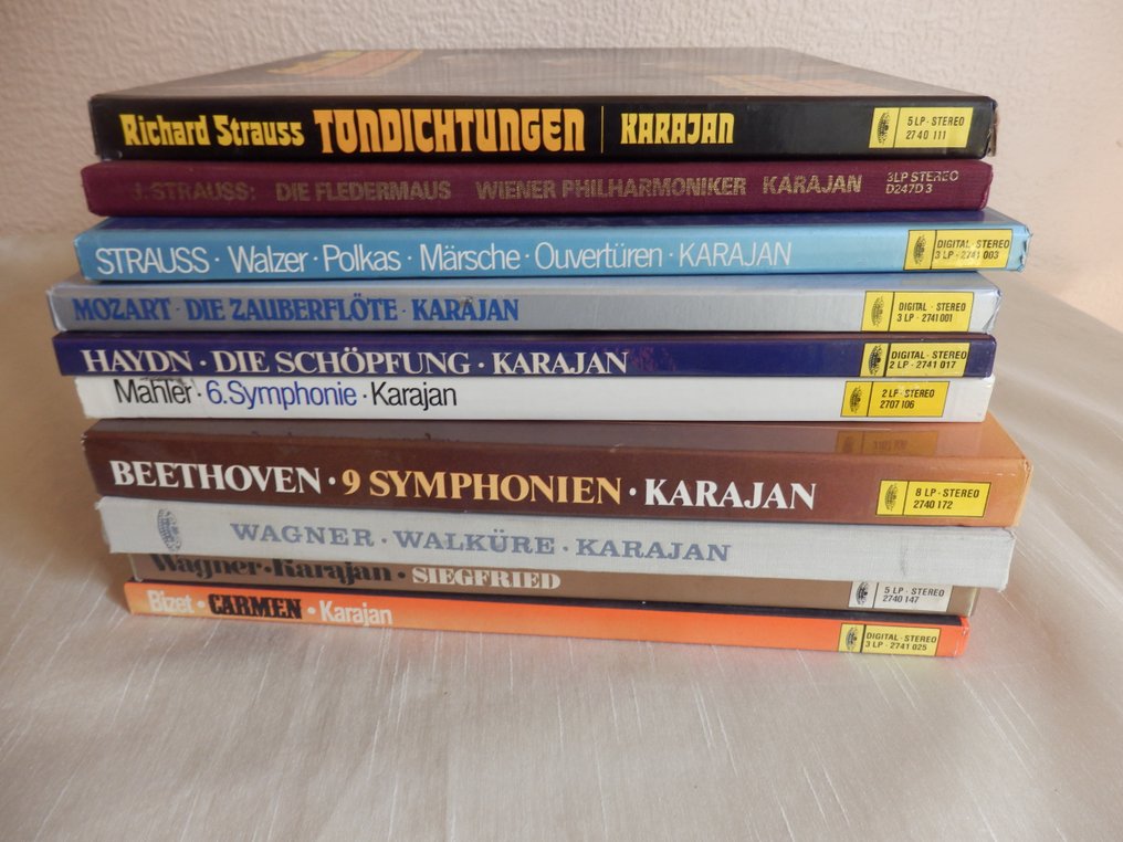 Karajan & The Berlin Philharmonic Orchestra - 多个标题 - 盒装 - 1975 #2.1