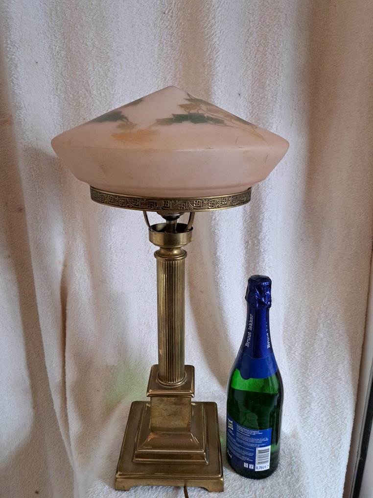 Bordlampe - Glass, Messing #1.1
