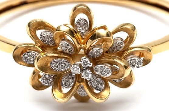Siebel - Parure di gioielli da 2 pezzi - 18 carati Oro bianco, Oro giallo -  1.40 tw. Diamante - Diamante  #3.2