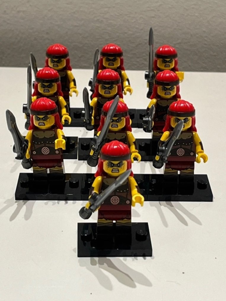 Lego - Minifigures - 10 x Lego Fierce Barbarians Vikings CMF Minifigures Collection Series 25 #1.1
