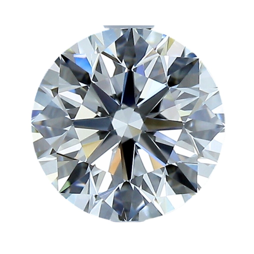 1 pcs Diamant  (Naturelle)  - 1.00 ct - Rond - D (incolore) - VVS1 - International Gemological Institute (IGI) - Couleur supérieure D #1.1