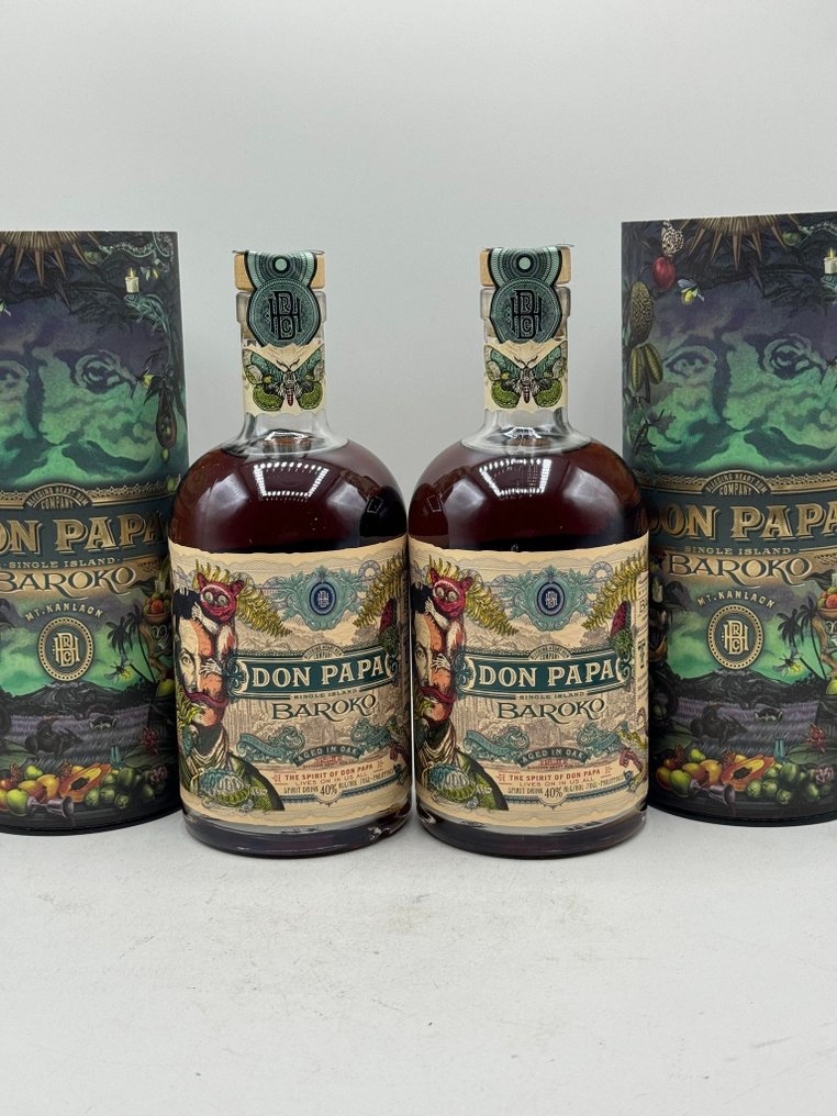 Don Papa - Baroko Limited Edition 2024 - 70cl - 2 μπουκαλιών #1.1