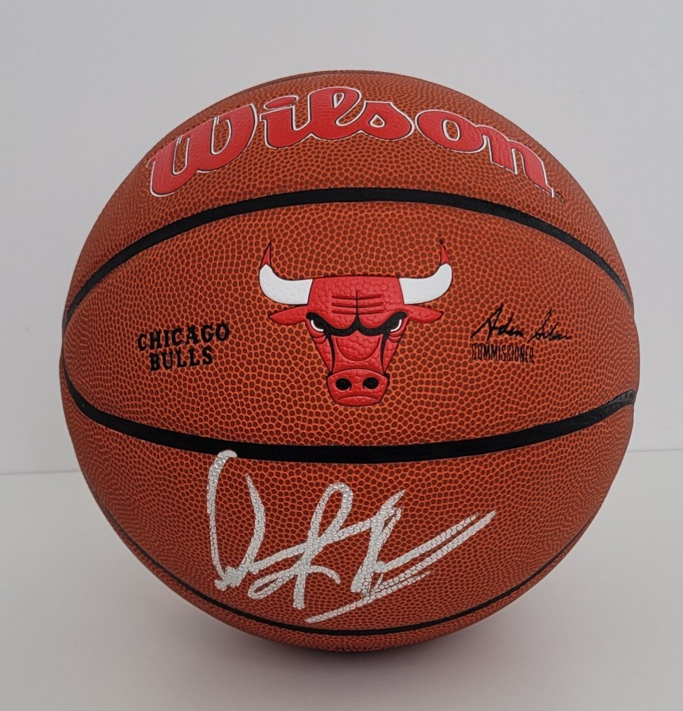 Chicago Bulls - Dennis Rodman Basketball - ball, Autograf med Beckett COA  #3.2